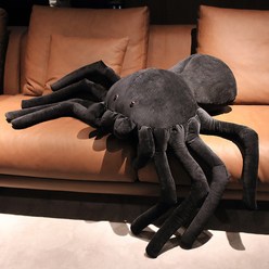 디아블로 스파이더 블랙 스파이더 큐티 피규어 뽀글이 인형 거미 피규어 선물 쿠션, 80/120cm