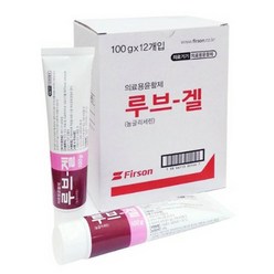 퍼슨 루브겔100g 1박(12개) 외과용젤 살균윤활제 써지라이드, 12개