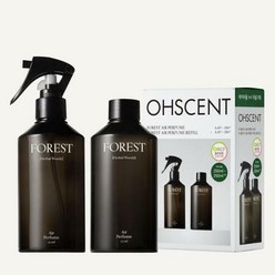 오센트 에어퍼퓸 250ml 리필 기획 2종 중 택 1 (포레스트/러브) 261319, 포레스트 기획, 1개