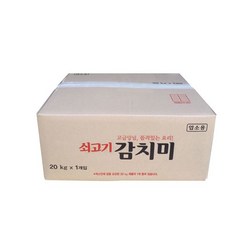 대상 청정원 업소용 쇠고기감치미 20kg petoi0*5557932PK, §즐거운선택, 1