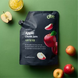 오트리푸드 사과 청크잼 1kg, 1개