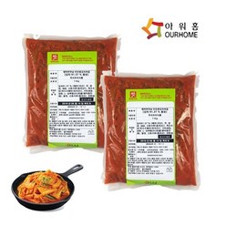 아워홈 볶음김치 1kg x2개 밑반찬, 2개