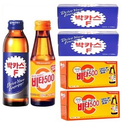 비타500(100mlx20병) + 박카스F(120mlx20병), 1세트, 100ml