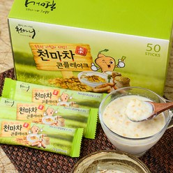 무주 천마차 콘프레이크 콘푸레이크 콘후레이크 간편한 아침 마시는 식사 대용 간식 시리얼 영양 시리얼 콘플레이크 천마 마차 영양 차 효능, 20g, 50개입