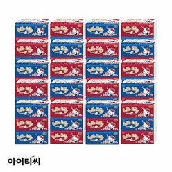 헬로키티 3겹 팝업 미용티슈 골드(110매) 3입X4팩(12개입), 110개