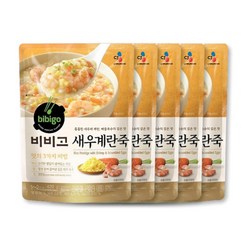 CJ제일제당 [CJ제일제당] 비비고 새우계란죽 420g x 5개