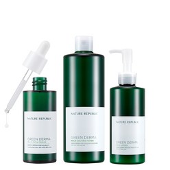 [네이처리퍼블릭]그린더마 마일드 시카빅토너세럼 3종 SET_(시카빅토너500ml+마일드로션200ml+시카세럼50ml), 1개