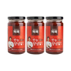 빽쿡백종원의 만능양념장소스 매콤한맛 370g x 3개