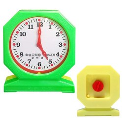 토단교재 모형시계-시계보는법 숫자놀이 수개념 수학교구 학습준비물