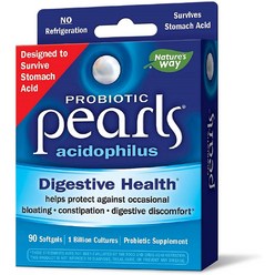 네이쳐스웨이 에시도필러스 펄 유산균 90 소프트젤 / Natures Way Probiotic Pearls Acidophilus 90 gels, 1개, 90정