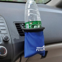 차량용컵홀더 멀티 송풍구 포켓 티볼리 에어 QM6, 상품, 블루, 1개