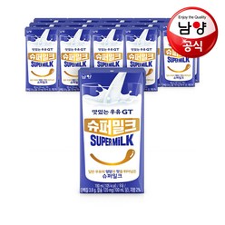 맛있는 우유 GT 슈퍼밀크 멸균우유, 190ml, 15개