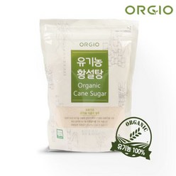 [오르지오] 사탕수수 100% 비정제 원당 유기농 황설탕 1kg, 1개