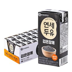 연세두유 검은참깨두유 190ml x 24팩, 24개