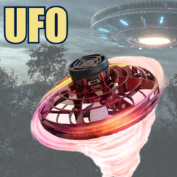 2023년형 UFO 팽이 미니드론 레드색상 LED 플라잉노바 스피너 부메랑 어린이드론
