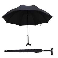 몽크로스 60 젠틀맨 올화이버 자동 지팡이 스틱 우산