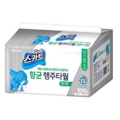 스카트 항균 행주타월 핸디형, 1개, 100매