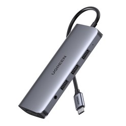 유그린 U-80133 10 in 1 멀티 허브 (USB 3.0 Type C 무전원), 1개