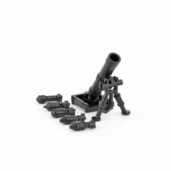 WW2 군대 경찰 군인 SWAT 무기 대포 블록 25/100Pcs MOC 피규어 액세서리 모델 브릭 DIY 장난감, 25 라이트 그린