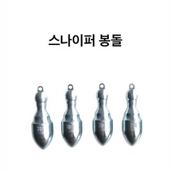 스나이퍼봉돌 랩터 고리추, 30호(4개입), 1개
