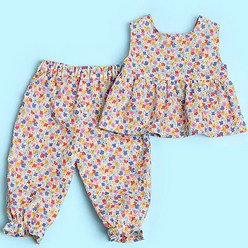 P1399 - Two piece(아동 상하 Set) hdq 종이옷본 의류패턴 옷만들기 DIY