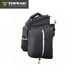 TOPEAK 토픽 렉용 가방 MTS Trunk Bag DXP 스트랩 투어용 자전거 가방 자전거 출퇴근 트렁크 백, 블랙, 1개
