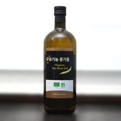 두레생협 유기농 콩기름 1000ml 식용유 요리유 대두유, 1개