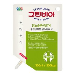 정식품 그린비아 당뇨솔루션 RTH 경관전용환자식 1BOX(300ml x 20입), 20개, 300ml