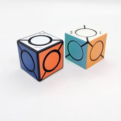 치이 식스 스팟 큐브 QiYi Six Spot Cube 특수큐브/치이 6 스팟 큐브 7개이상 구매시 마론 8색펜 1개 증정, 블랙(Black)