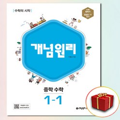 개념원리 중학 수학 1-1 (사은품 증정), 중등1학년