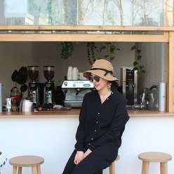 마츄아하 스타일 오마쥬햇 자외선차단 여름모자 박스모자 접는모자 모자종류 여성모자