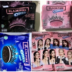 블랙핑크 오레오 포토 카드 BLACKPINK OREO Limited Edition, 핑크