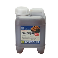 강경재성젓갈 김장용 서해안 까나리액젓, 10kg, 1개