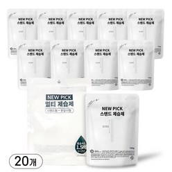 뉴픽 제습제 습기제거제 스탠드형 옷걸이형, 150g, 20개