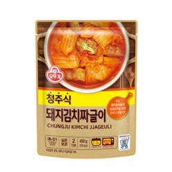 오뚜기 청주식 돼지김치짜글이, 450g, 10개