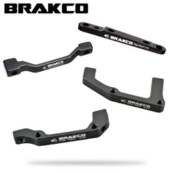 BRAKCO 디스크 로터 어댑터 (브레이크 캘리퍼 아답터 자전거 MTB 로드 포스트 방식), 1개