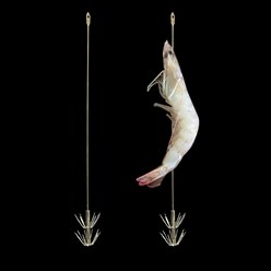 UST 갑오징어 생미끼바늘 생새우 채비 (2개입) 호래기 쭈꾸미 오징어 한치 문어, 2개