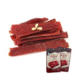 [KT알파쇼핑]맛있는육포야 쇠고기 25g x 8팩, 8개