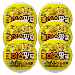 포켓몬스터 페이스 팔찌 키즈 캔디, 10g, 6개