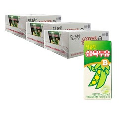 삼육두유 달콤한맛B 두유, 190ml, 72개