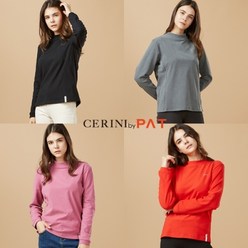 CERINI by PAT 여성 소프트 기모 베이직 티셔츠 1종