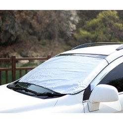 마켓머큐리 자동차 성에 방지 커버 차양막 차광막 햇빛가리개 선쉐이드, 150cm*70cm