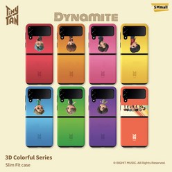 TinyTAN 타이니탄 방탄소년단 폰케이스 Dynamite 3D 슬림핏 갤럭시