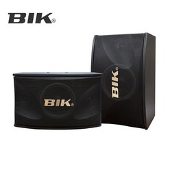 [국산] BIK 노래방스피커 10인치 스피커 BKS-100 매장음향 스피커음향 에어로빅 헬스장 고출력 스피커 1조(2개)