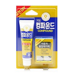 제일 컴파운드 자동차흠집제거제, 65g, 2개