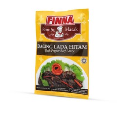 Finna Bumbu Daging Lada Hitam 50gr - 피나 블랙 페퍼 미트 시즈닝 50gr (5피스)