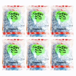 맛미 새코미소스 1kg [ 5g x200입 ] X6봉 일회용식초소스, 6개