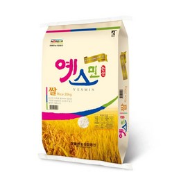 쌀미당[2023년산] 예스민 찹쌀10kg 2023햇찹쌀 100%국내산 찹쌀중의 찹쌀 동진찰, 1개