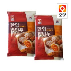 사조오양 한입 밥만두 김치볶음맛, 2팩, 180g