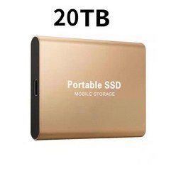 플로피디스크 신제품 오리지널 1TB 외장 하드 드라이브 디스크 USB 3.0 2TB 4TB 500GB SSD 휴대용 스테이트, 34 Gold 20TB